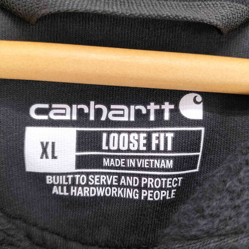 カーハート Carhartt スリーブロゴプリント プルオーバーパーカー メンズ JPN:XL