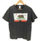 デルタプロウェイト DELTA PRO WEIGHT 00S CALIFORNIA REPUBLIC ベア プリント S/S コットン クルーネック Tシャツ メンズ import:L
