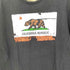 デルタプロウェイト DELTA PRO WEIGHT 00S CALIFORNIA REPUBLIC ベア プリント S/S コットン クルーネック Tシャツ メンズ import:L