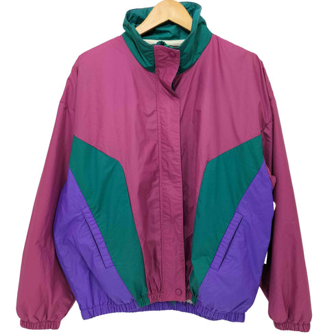 FORRESTER'S 90S マルチカラー ナイロンジャケット メンズ import:L