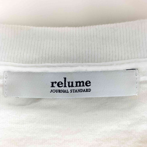 ジャーナルスタンダードレリューム JOURNAL STANDARD relume 別注 プリントTシャツ メンズ JPN:M