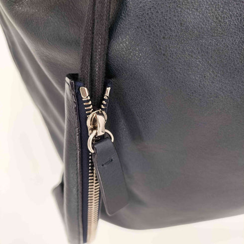 ジルサンダー JIL SANDER レザー 巾着 ナップザック メンズ