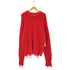 m to r BROKEN SHAGGY KNIT PULLOVER メンズ US:40
