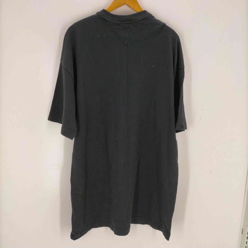 トミージーンズ tommy jeans ワンポイントロゴ刺繍Tシャツワンピース レディース import:M