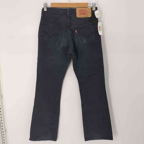 リーバイス LEVI STRAUSS&CO 517 リメイクブーツカットブラックデ二ムパンツ メンズ 29/33
