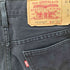 リーバイス LEVI STRAUSS&CO 517 リメイクブーツカットブラックデ二ムパンツ メンズ 29/33