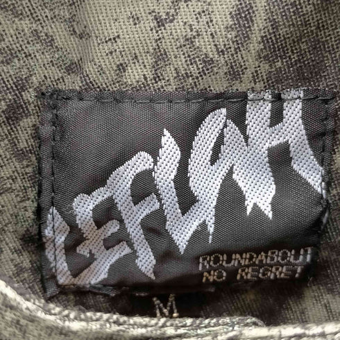レフラー Leflah ノーカラータイダイセットアップ メンズ M