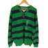 トミーヒルフィガー TOMMY HILFIGER ロゴ刺繍 ボーダー Vネック L/S ニット カットソー メンズ import:XL