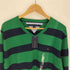 トミーヒルフィガー TOMMY HILFIGER ロゴ刺繍 ボーダー Vネック L/S ニット カットソー メンズ import:XL