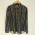 ジュンレッド JUNRed ストライプ ポリエステル L/S シャツ メンズ JPN:M