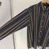ジュンレッド JUNRed ストライプ ポリエステル L/S シャツ メンズ JPN:M