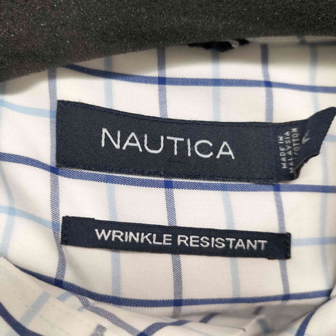 ノーティカ NAUTICA L/S BD チェックシャツ メンズ import:XL