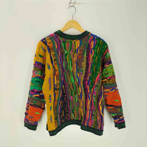 クージー COOGI 90S 総柄 3D ウールニット メンズ JPN:M