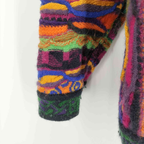 クージー COOGI 90S 総柄 3D ウールニット メンズ JPN:M