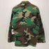 ユーエスアーミー U.S. ARMY 80S 89年製 COMBAT COAT BDU ウッドランドカモ バトル ドレス ユニフォーム リップストップ ミリタリー ジャケット メンズ S-R