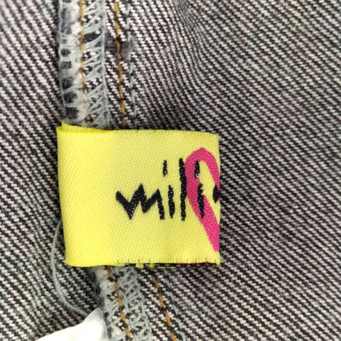 milimili デニム×チェック柄コンビGジャン メンズ FREE
