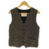 ハリスツイード Harris Tweed 70S Harris Tweed SCOTTISH WOOL 5B ツイード ベスト メンズ