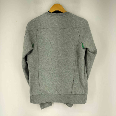 アディダス adidas 横斜めジップロゴ刺繍トレーナー メンズ JPN:S