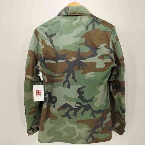 ユーエスエムシー USMC BDU ウッドランドカモ バトル ドレス ユニフォーム ミリタリー ジャケット メンズ