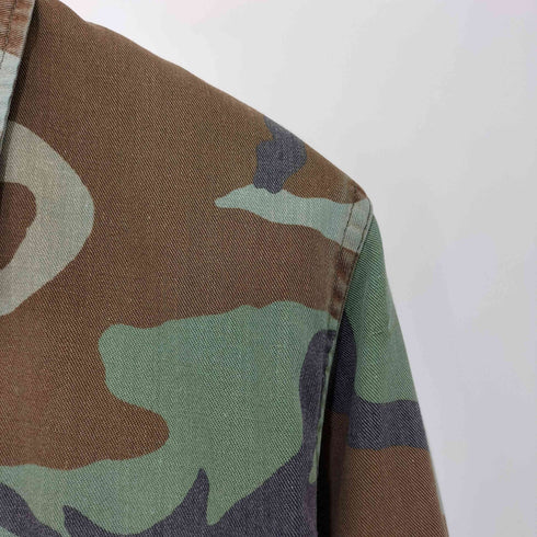 ユーエスエムシー USMC BDU ウッドランドカモ バトル ドレス ユニフォーム ミリタリー ジャケット メンズ