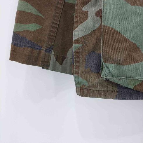 ユーエスエムシー USMC BDU ウッドランドカモ バトル ドレス ユニフォーム ミリタリー ジャケット メンズ