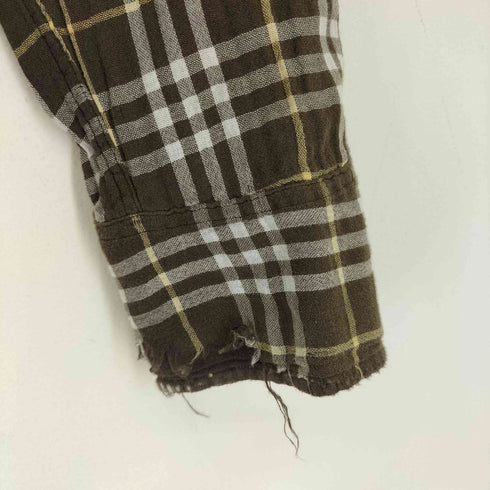 バーバリーブラックレーベル BURBERRY BLACK LABEL コットンチェックシャツ メンズ 3