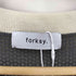 フォルクシー forksy. 24SS ワンポイントロゴメッシュニット半袖ポロシャツ レディース FREE