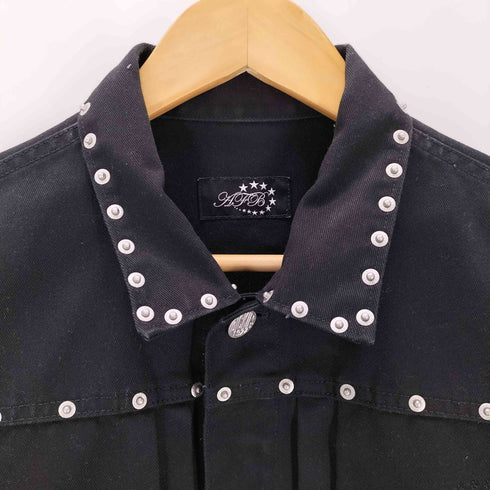 AFB intage studs work jacket リベットデザイン ワークジャケット メンズ JPN:M