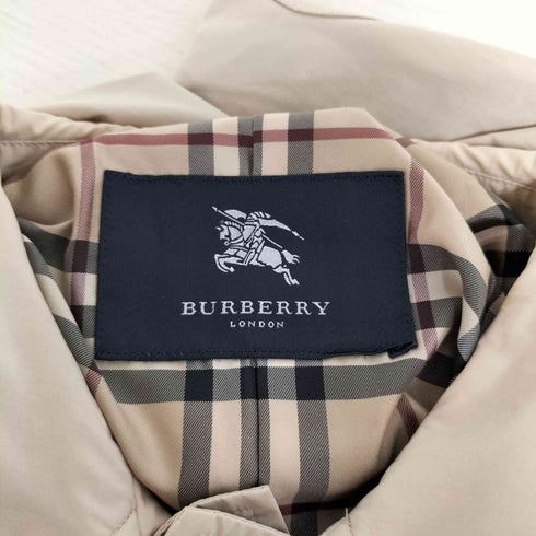 バーバリーロンドン BURBERRY LONDON 裏地ノバチェック コットンナイロン ステンカラーコート メンズ import:L
