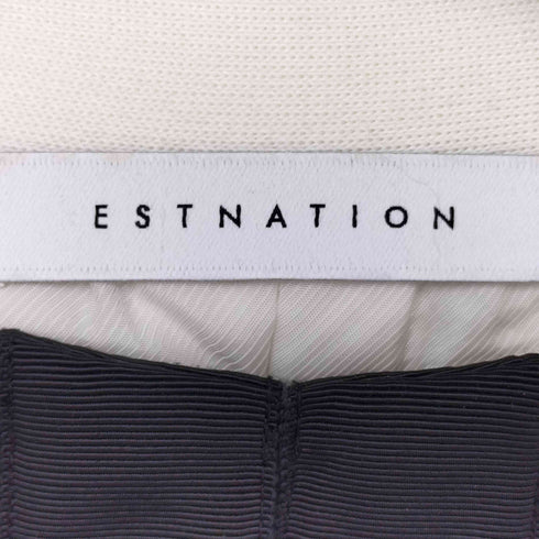 エストネーション ESTNATION ノーカラージャケット レディース 38