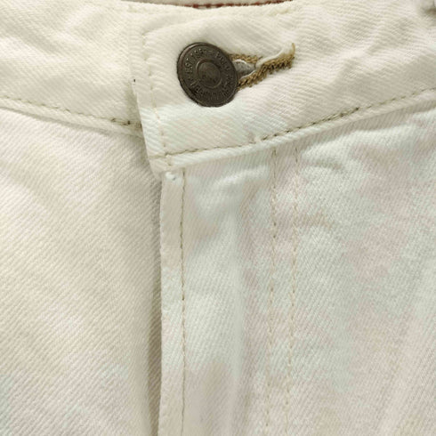ポロラルフローレン POLO RALPH LAUREN ホワイトレギュラーデニムパンツ メンズ 32×32