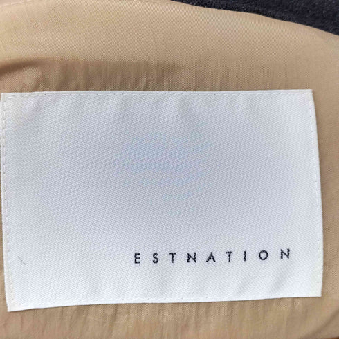 エストネーション ESTNATION ナイロン フーデッドコート レディース