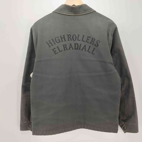 Funk RADIALL UNIVERSALジップ 裏地キルティング 中綿 ダック ジャケット HIGH ROLLERS EL RADIALL メンズ import:M