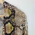 ジャストカヴァリ Just Cavalli パイソン柄 ベルテッドカーディガン ドレス レディース XS