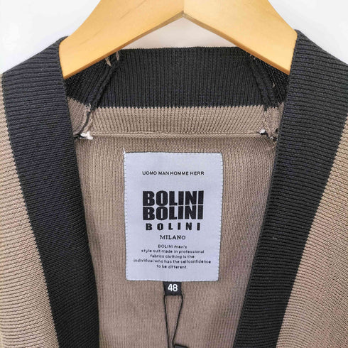 ボリーニ BOLINI ボタンレス ガウン カーディガン メンズ EUR:48