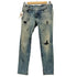 ディーゼル DIESEL ダメージ加工 ローライズ ストレッチ スキニー デニムパンツ レディース W25/L30