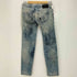 ディーゼル DIESEL ダメージ加工 ローライズ ストレッチ スキニー デニムパンツ レディース W25/L30