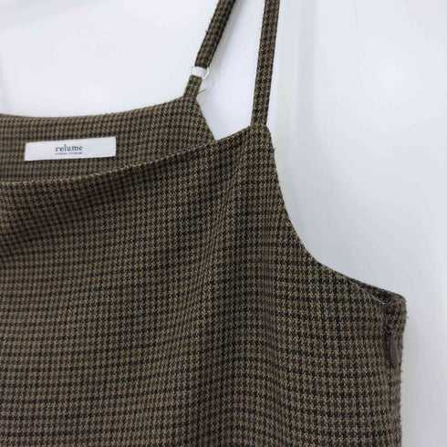 ジャーナルスタンダードレリューム JOURNAL STANDARD relume ガンクラブサロペット レディース 38