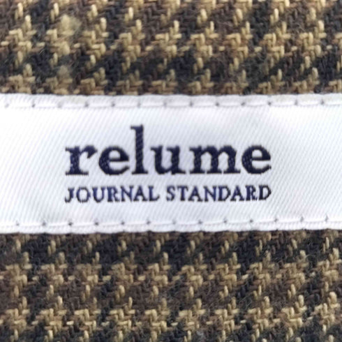 ジャーナルスタンダードレリューム JOURNAL STANDARD relume ガンクラブサロペット レディース 38