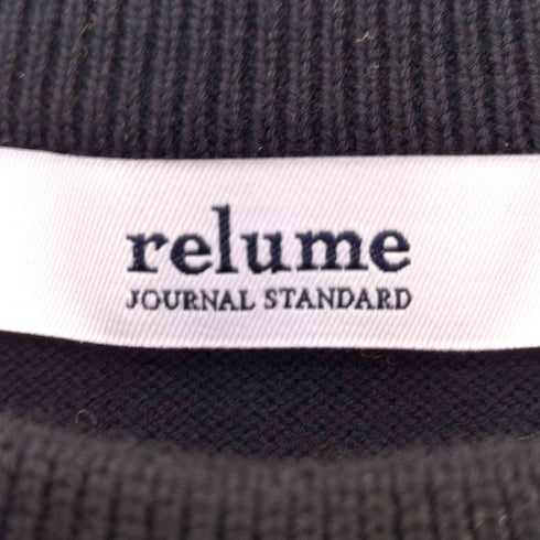ジャーナルスタンダードレリューム JOURNAL STANDARD relume インナーセットホルターネックニットワンピース レディース FREE