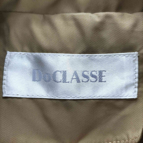 ドゥクラッセ DoCLASSE シャンブレーツイル・Aラインコート レディース 7