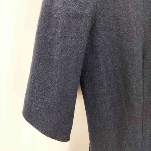 バーニーズニューヨーク BARNEYS NEWYORK 半袖ウールワンピース レディース 40