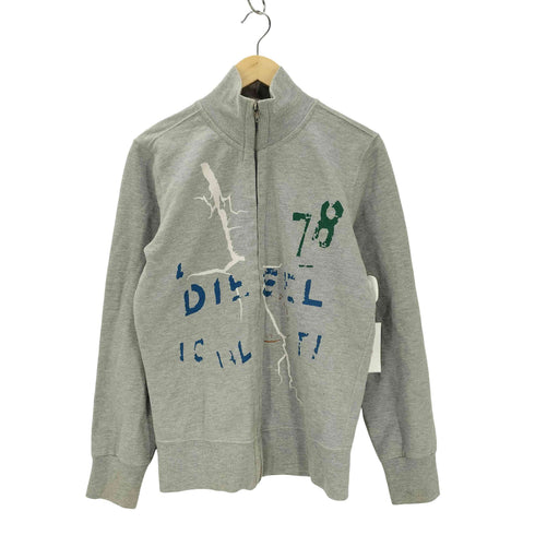 ディーゼル DIESEL Y2K ジップアップ ロゴジャケット メンズ S