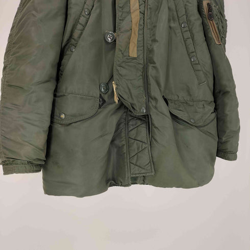 COATS CLARK CROWN アルミジップ N-3B AGM-28A HEAL L 416 AMMS コヨーテファー フライト ジャケット メンズ import:L