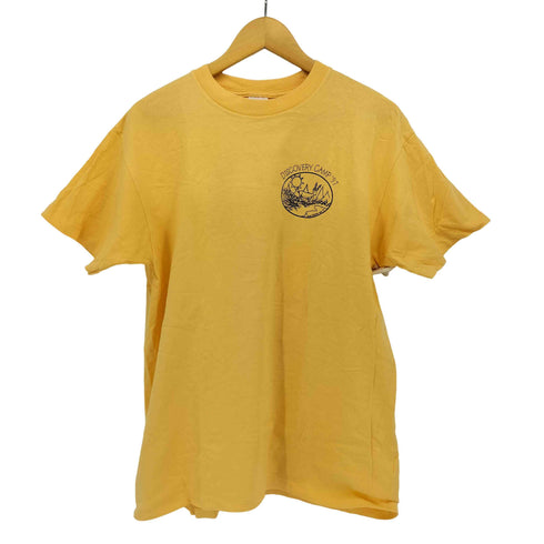 アンビル Anvil 90S DISCOVERY CAMP ’97 袖/裾シングル クルーネックTシャツ メンズ import:L