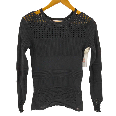 スリーワンフィリップリム 3.1 phillip lim コットンナイロンデザイン ニットトップス レディース JPN:XS