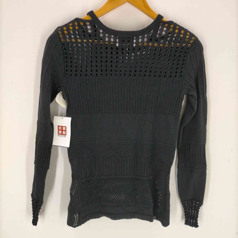 スリーワンフィリップリム 3.1 phillip lim コットンナイロンデザイン ニットトップス レディース JPN:XS