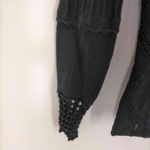スリーワンフィリップリム 3.1 phillip lim コットンナイロンデザイン ニットトップス レディース JPN:XS