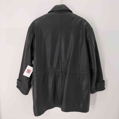 ストラスコナー STRATHCONAR 裏地キルティング カウレザージャケット メンズ JPN:M