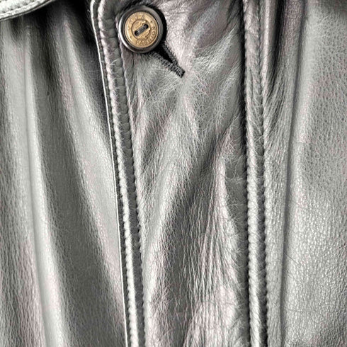 ストラスコナー STRATHCONAR 裏地キルティング カウレザージャケット メンズ JPN:M